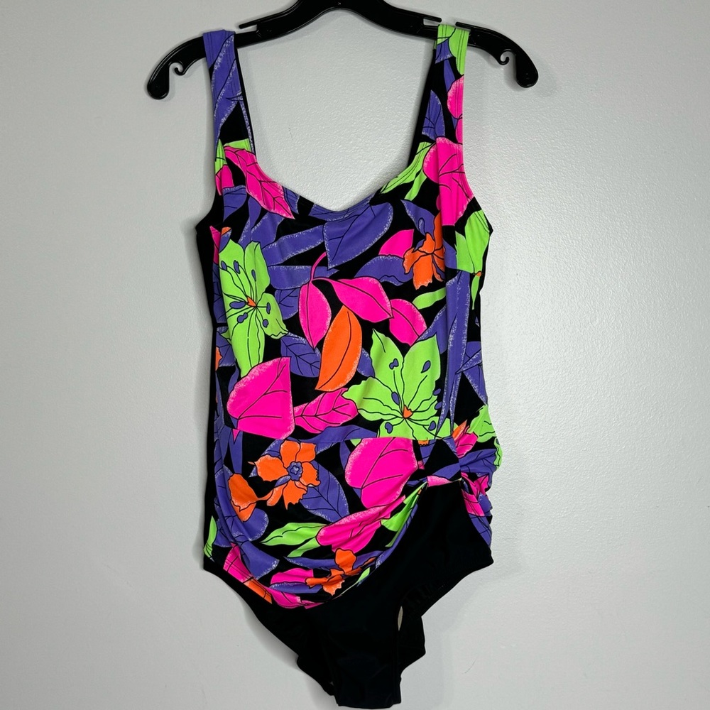 Shore Shapes Floral One Piece Swimsuit